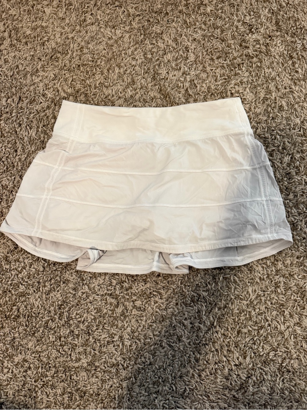 Lululemon Pace Rival Skirt White